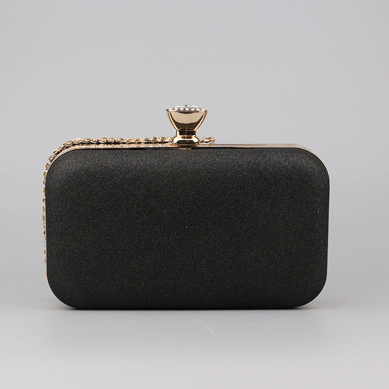 Wholesale Synthetic Leather Diamond Evening Bag